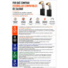 Compatibles frente a originales: Escobillas de carbon para MILWAUKEE - (5x8x9)